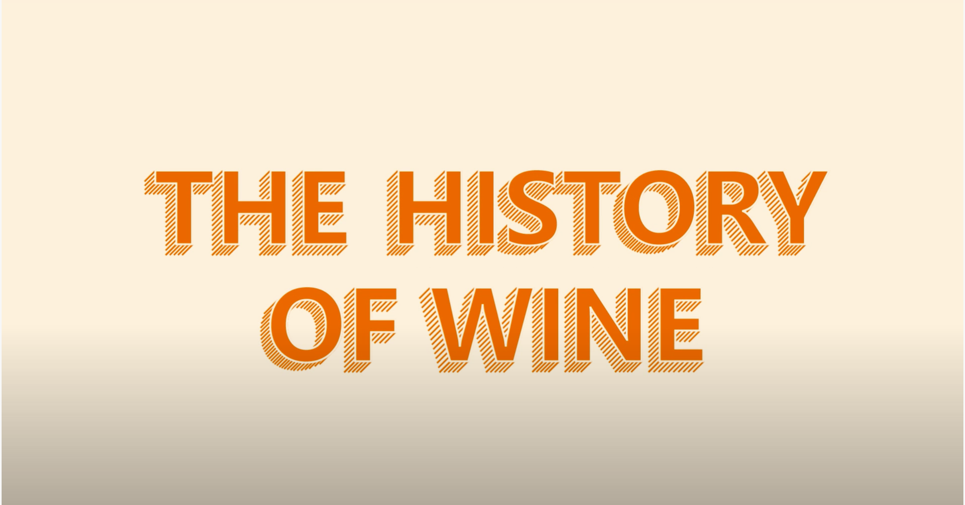 The History of Wine Winning